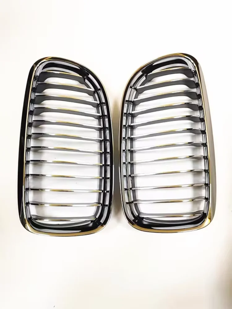 51137201969 51137201970 For L/R BMW Front Radiator Decorative Grille Electroplating Bright Strip E90 E91 320I 325I 07-2012