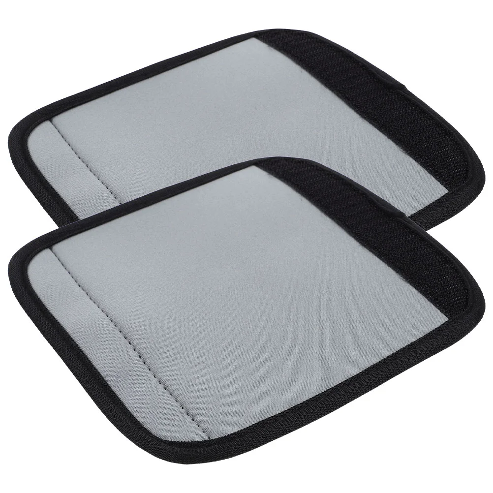 

2 Pcs Car Door Trolley Case Luggage Armrest Cover 1520X1400X030CM Neoprene Suitcase Handle Wraps for