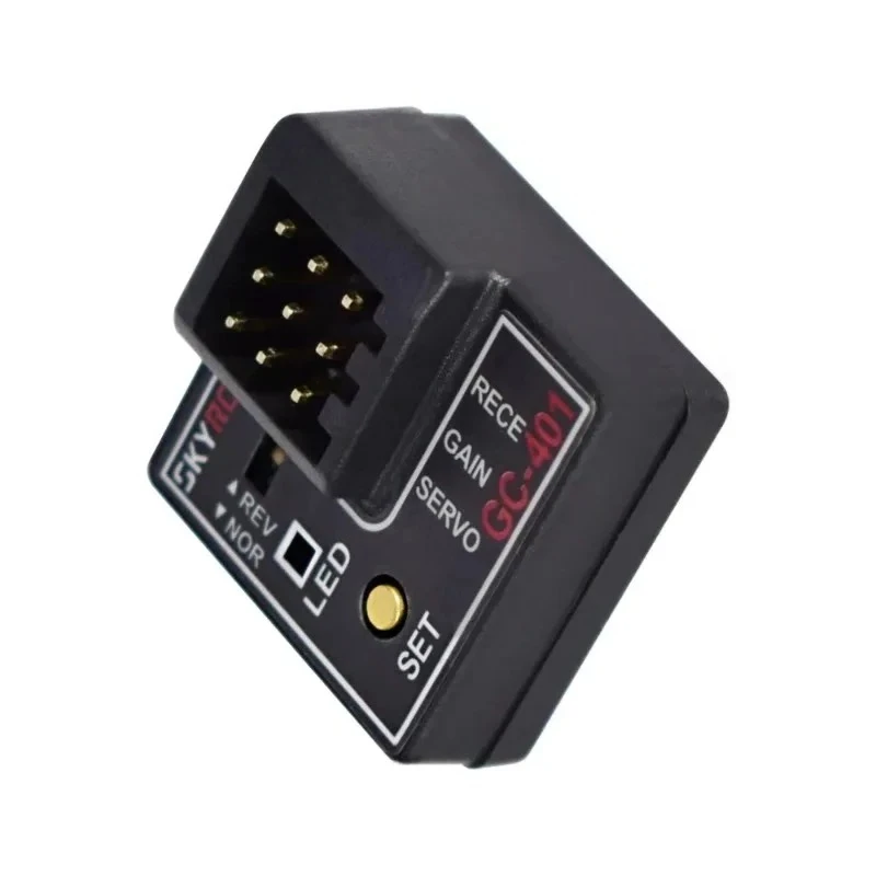 

1pcs new SKYRC GC-401 RC Car Gyro, 3.6g Mini Size Steering Correction Remote Gain Adjust for Drift Car
