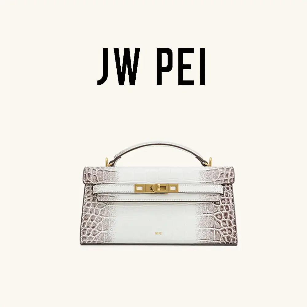 JWPEI نور التمساح طباعة كيلي حقيبة جديدة الراقية باليد حقيبة كروسبودي للنساء التمساح تنقش حقيبة تسوق جلدية أصلية