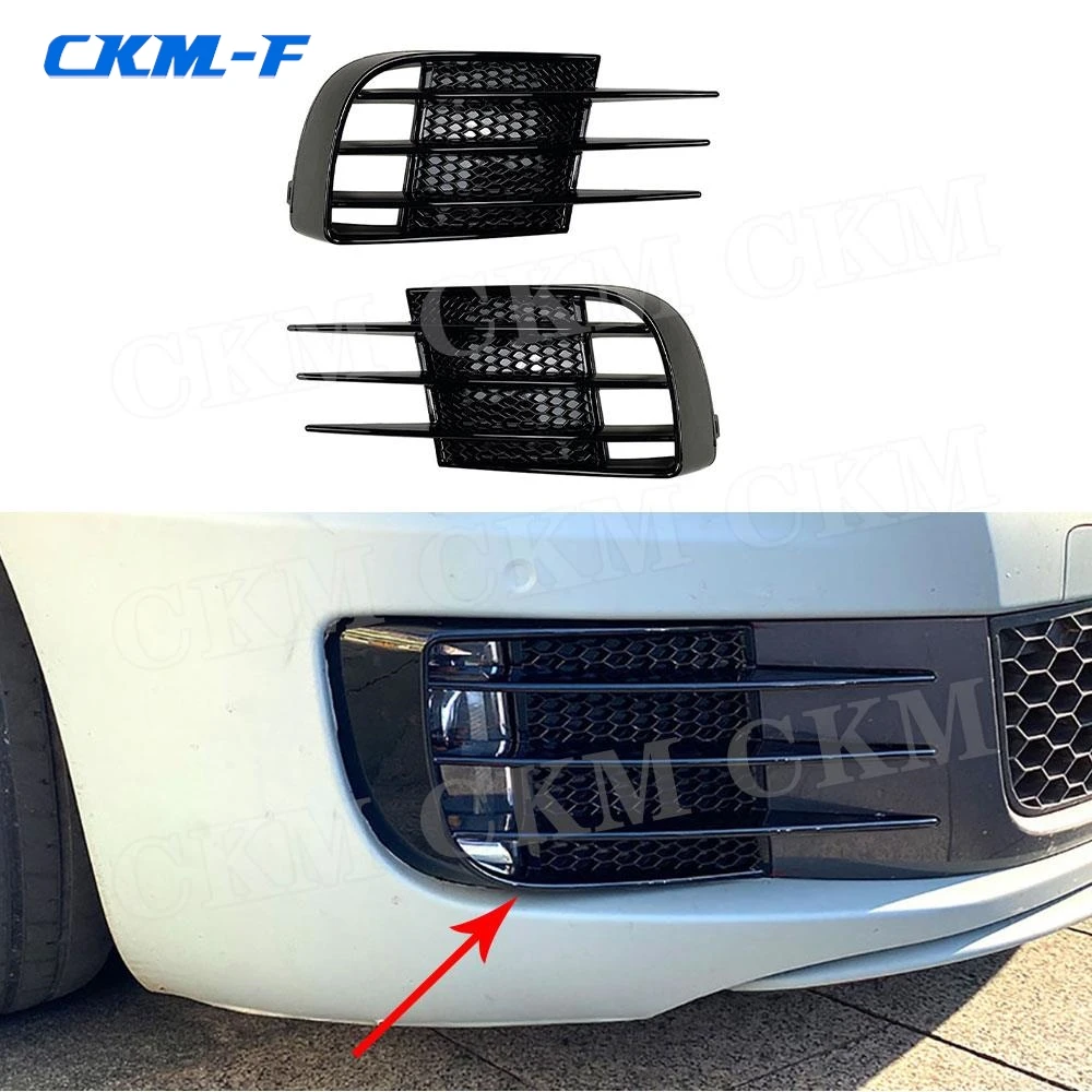 

ABS Front Fog Light Foglamp Shrouds Bumper Grille Accessories Fog Lamps Cover For Volkswagen VW Golf 6 VI GTI GTD 2009-2013