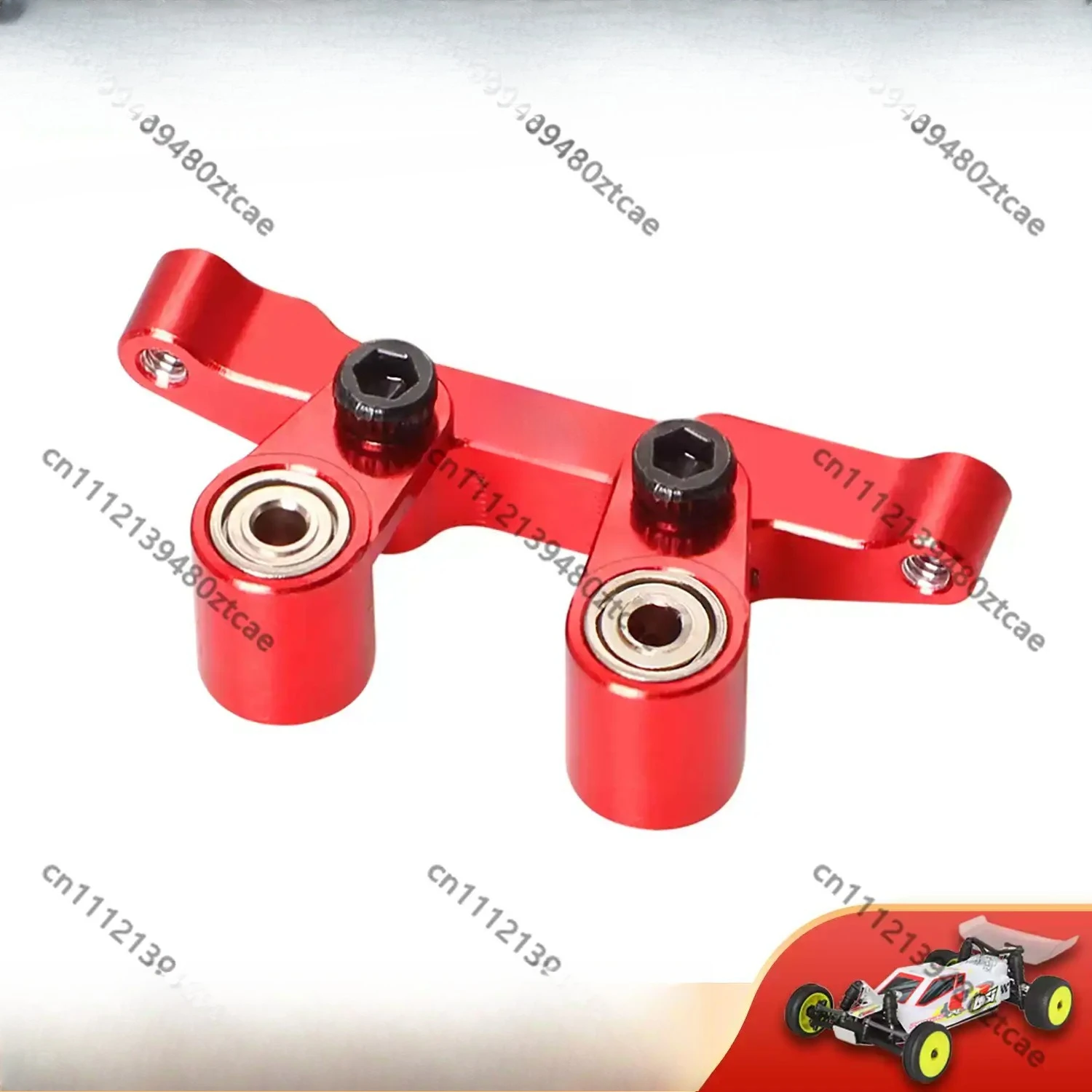 1-24-2wd-ミニ-rc-バギー-アルミ製フルステアリングアセンブリシャーシ-diy-アップグレードステアリング交換部品