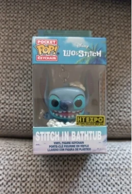 FUNKO POP Disney Stitch Elvis Stitch verano Stitch 626 Stitch en la bañera durmiendo Hula Stitch llavero juguete llavero Juguetes