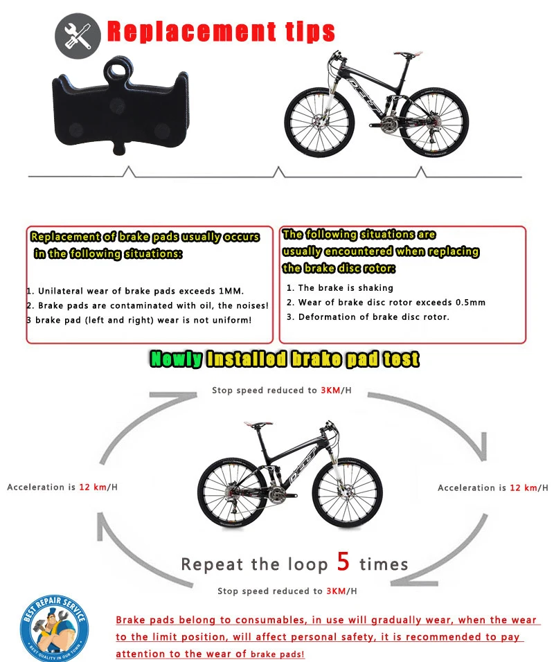 Bicycle Brake Pads,For HAYES ,Dominion,A4,Caliper,Hydraulic,Semi - Metallic,Mountain,Cycling,BIKE,Part