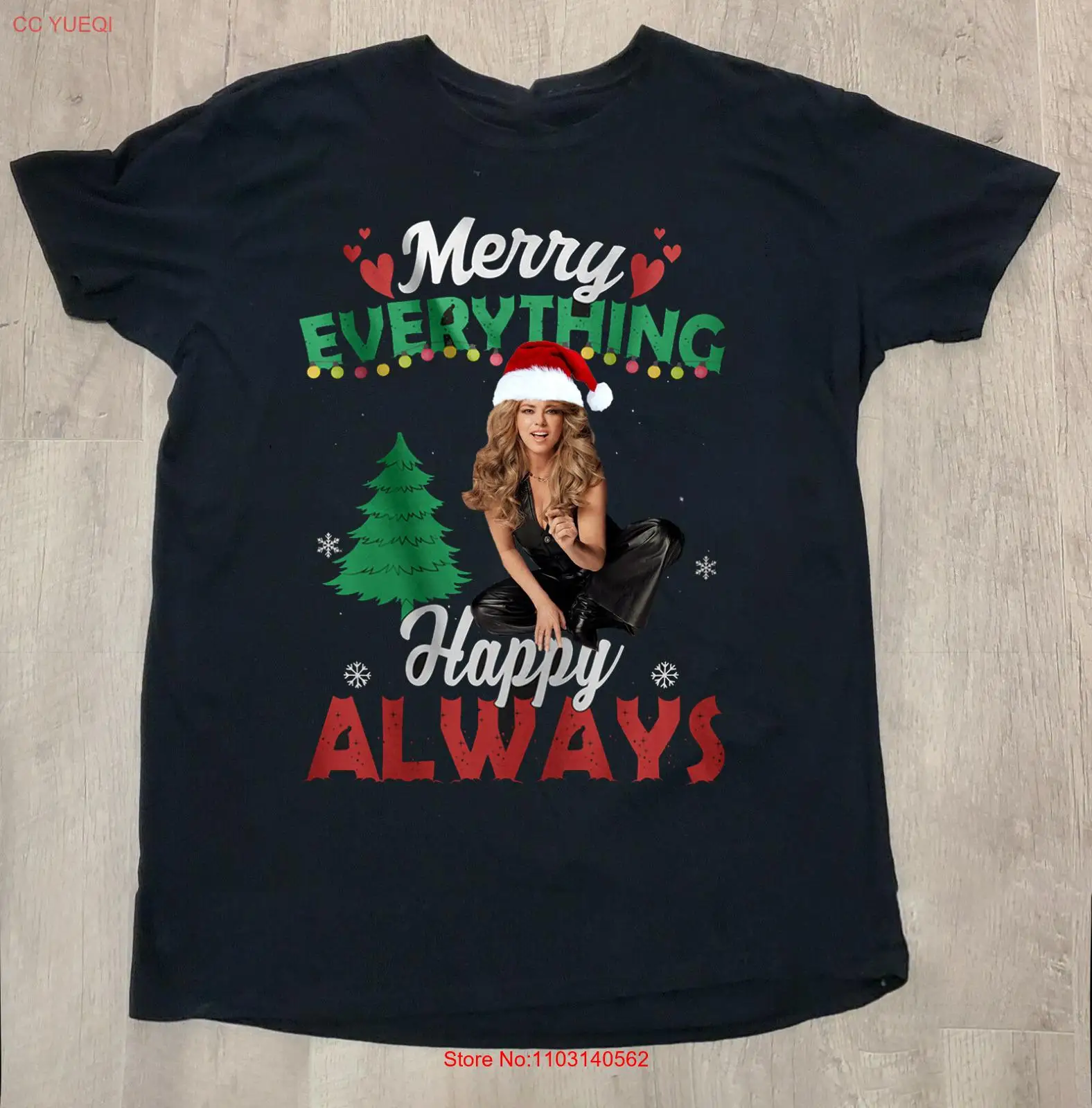 Shania Twain Merry Everything Christmas Unisex T-Shirt All Size S To 5XL