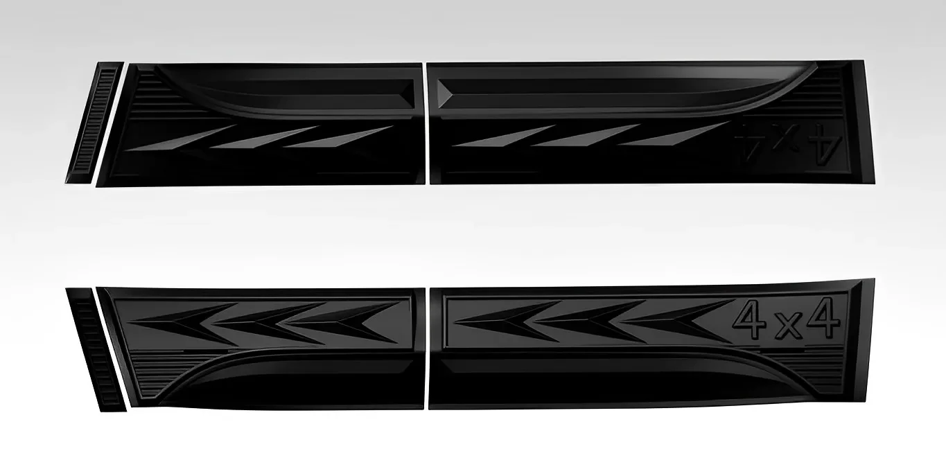 Door Cladding Side Body Moulding Trim Molding Trims Strip Protector Guard Bonnet Scoops Cover For Great Wall Poer Cannon