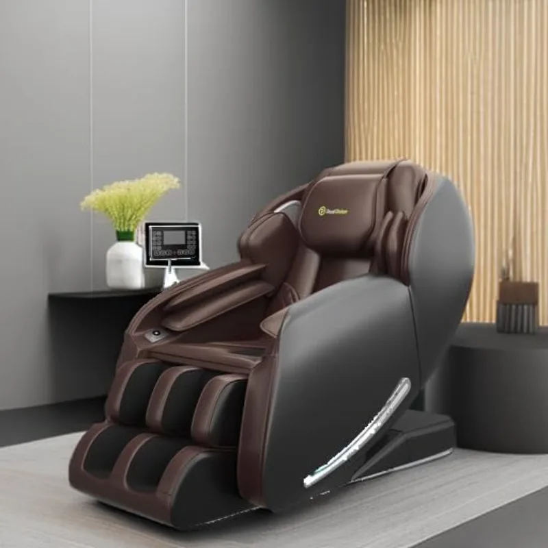 Massage Chair Favor-06, Full Body Zero Gravity SL-Track Shiatsu Massage Recliner Chair with APP Control