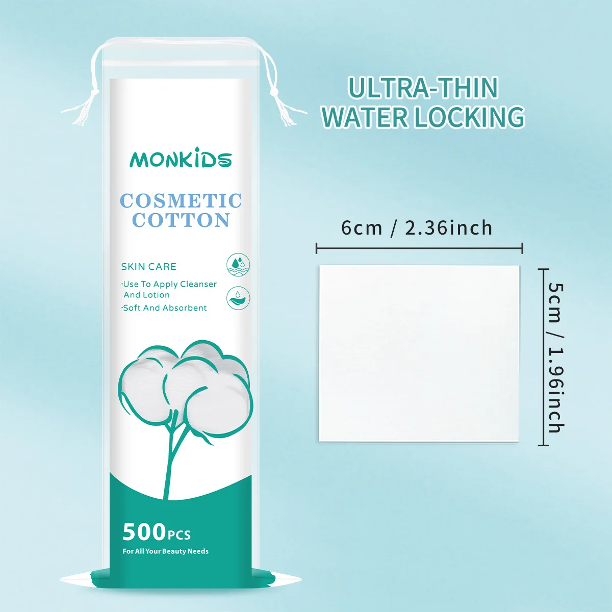 وسادات إزالة مكياج مستديرة ناعمة وقابلة للتنفس ، تنظيف يومي للوجه ، استخدام للمنزل والسفر ، من من من من من من #4