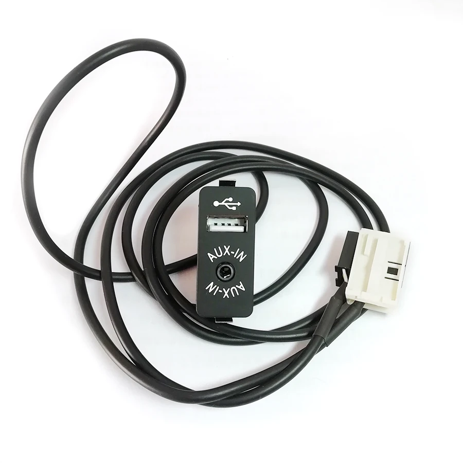 Aux-IN USB Interface Car Audio Adapter Cable 9237465 For BMW E60 E63 E64 E66 E81 E82 E70 E90