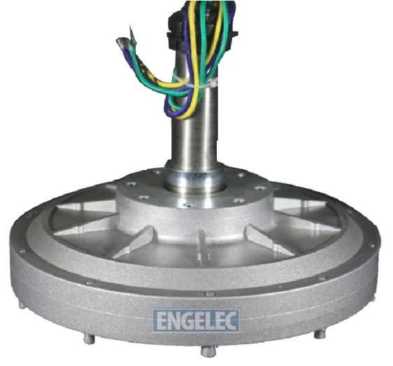 160mm Diameter Outer Rotor Low Start Torque 100W 500RPM Coreless Permanent Maglev Generator/PMG/permanent Maglev Alternator