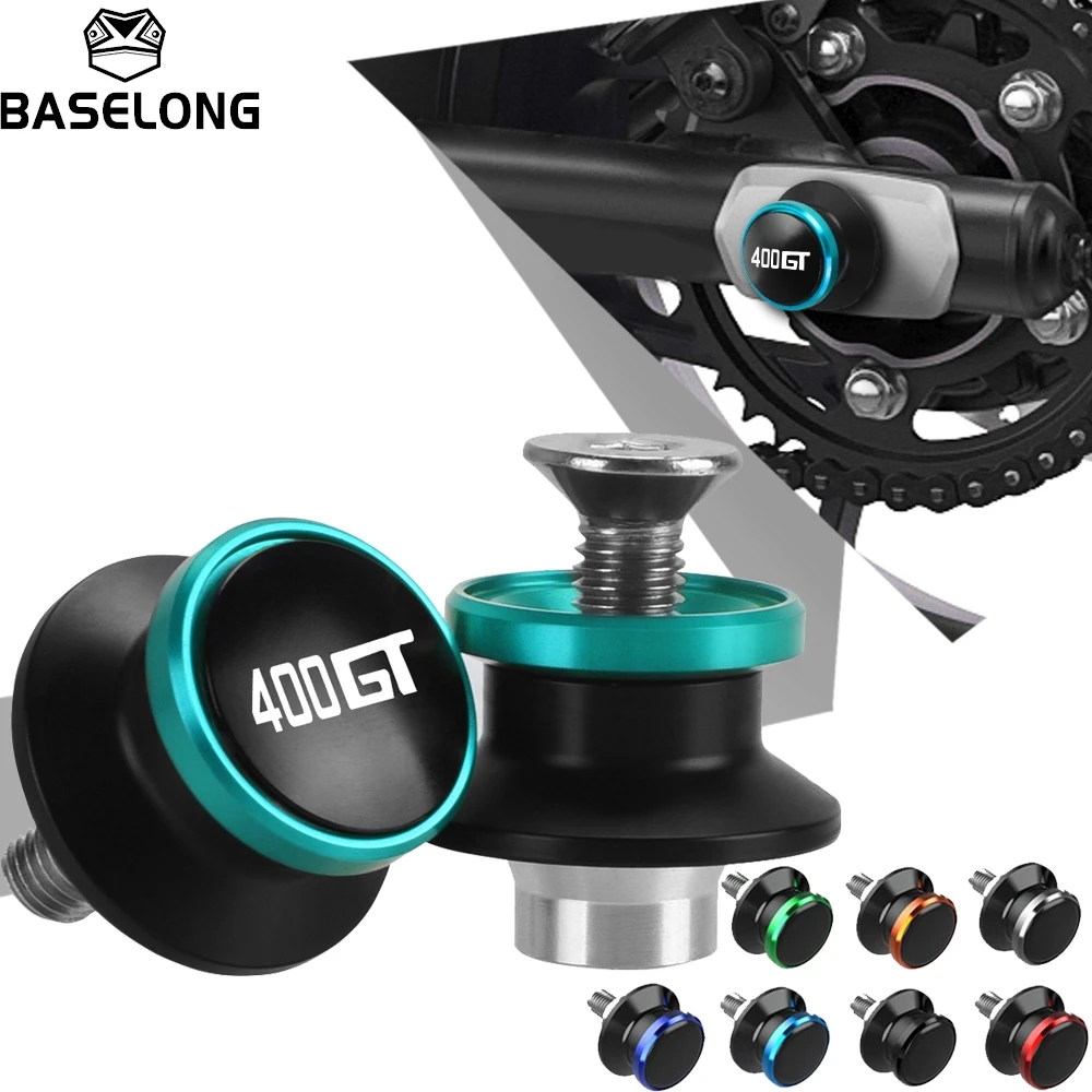 

FOR CF MOTO CFMOTO 400GT 400 GT 400-GT GT400 2021 2022 2023 2024 2025 2026 Motorcycle Swingarm Spools Rear Stand Screws Sliders