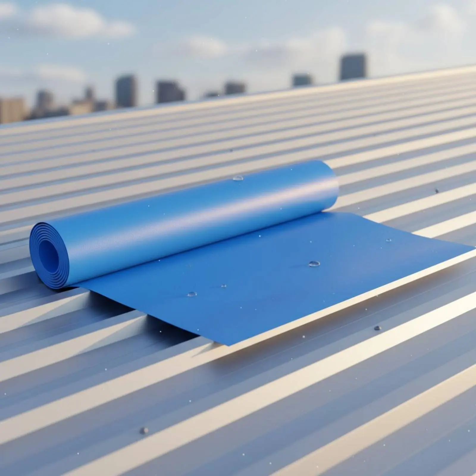 Color Steel Tile Sealing Strip Strong Adhesion Auto-Adhesive Roof Repair Tape Roof Leak Repair Tape Anti-Cracking for DIYers