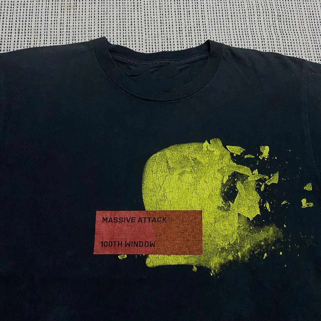 Massive Attack Gift For Friends Black T-Shirt Cotton All Size JH180