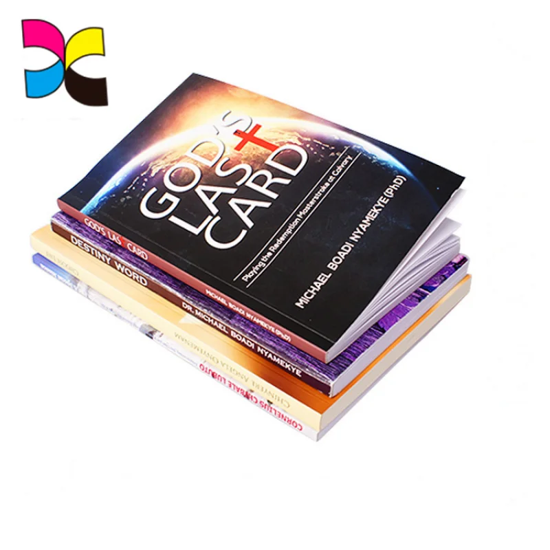 customized Free Sample Matte  Lamination Different Colors And Various Softcover Book Printing ,Perfect Binding  Soft Book