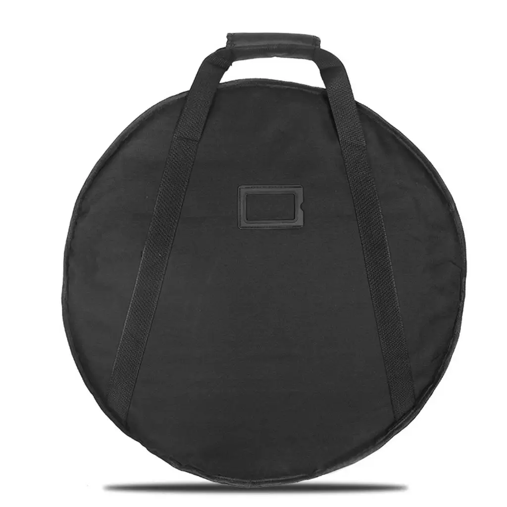 41\'\' 600D Oxford Fabric Cymbal Bag Thickned Waterproof Padd Cotton Handbag Carry Case Protector Percussion Instruments Black