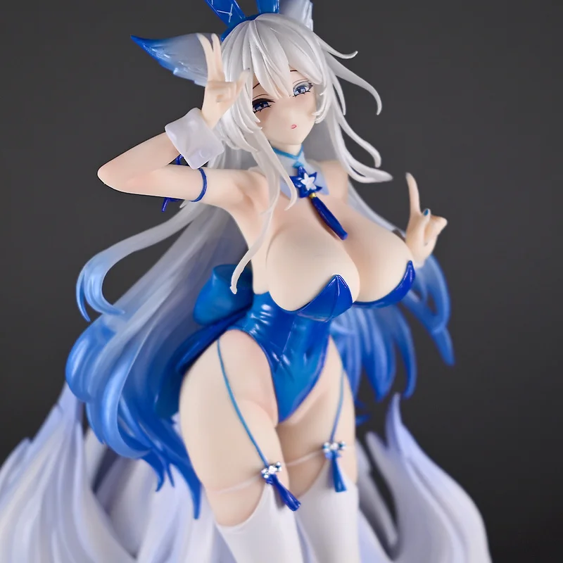 

Статуэтка GK Azur Lane Shinano Luminous Moon Dream Entanglement Bunny Girl, 28 см, высокодетализированная аниме-модель для рабочего стола