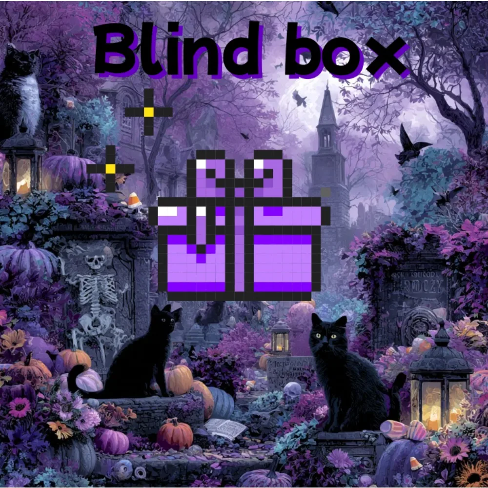 

Hot Halloween Decoration Hot Anime Blind Box Cute Cartoon Figure Keychain Charm Surprise Toy Gift