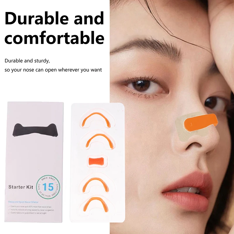 1 Set Nasal Breathing Dilators Magnetic Nasal Strips Increase Air Intake Improve Sleep Quality Reduce Snoring