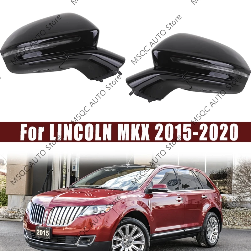 

For LINCOLN MKX 2015 2016 2017 2018 2019 2020 Car Side Rearview Mirror Assembly Accessories 13PIN/14PIN/15PIN/16PIN