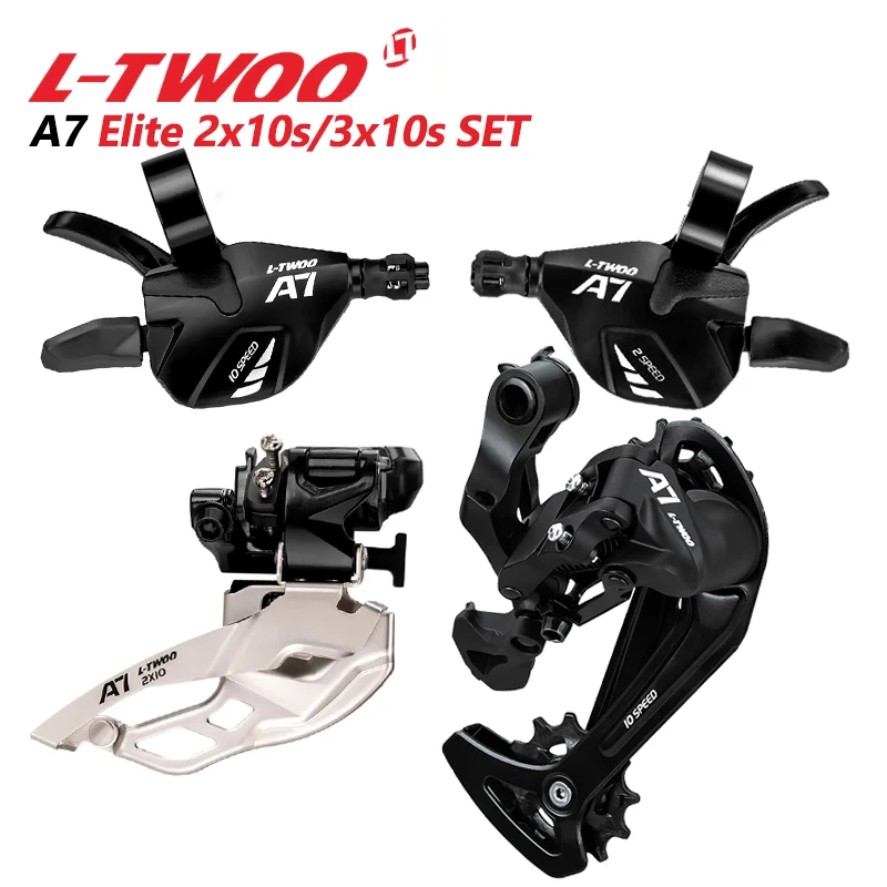 LTWOO A7 2x10 Speed 3x10 Speed MTB Bike Groupset SGS Rear Derailleur Mountain Bicycle Parts Compatible Shimano Deore