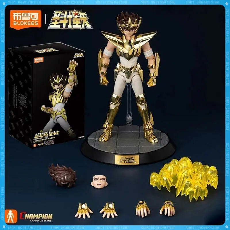 

Новая коллекционная модель-конструктор Blokees Saint Seiya CHAMPION CLASS Pegasus, лимитированная серия к 40-летию, фигурка для сборки, набор игрушек