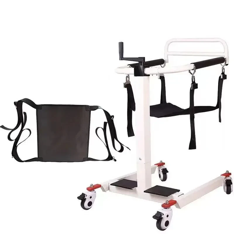 Hot sales Manual Lift Shift Machine Bed Wheelchair Transfer Lifter Chair Bed-Ridden  Moving Lifting for Elderly Disabled Patient