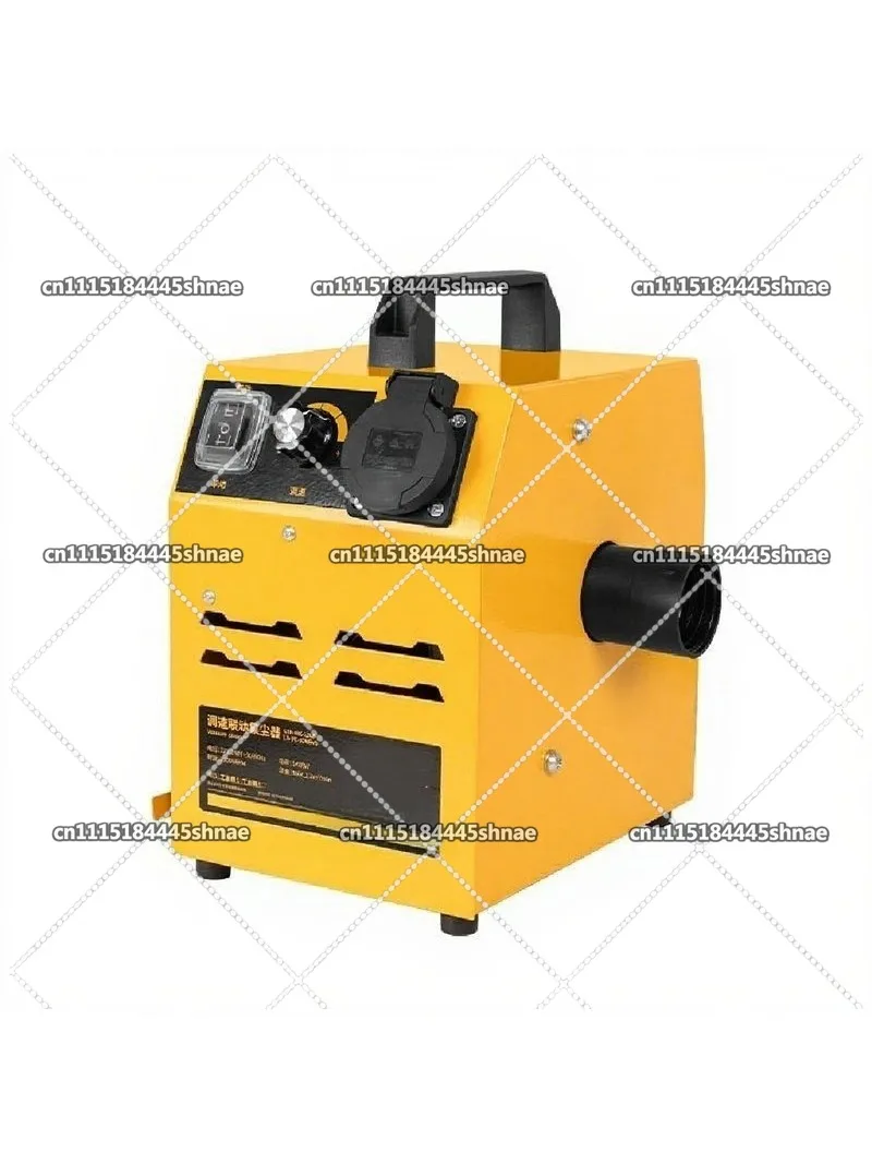 Woodworking Dust Collector With Auto Link Start Stop Stepless Speed Control Wet And Dry Dual Use Dust Extractor