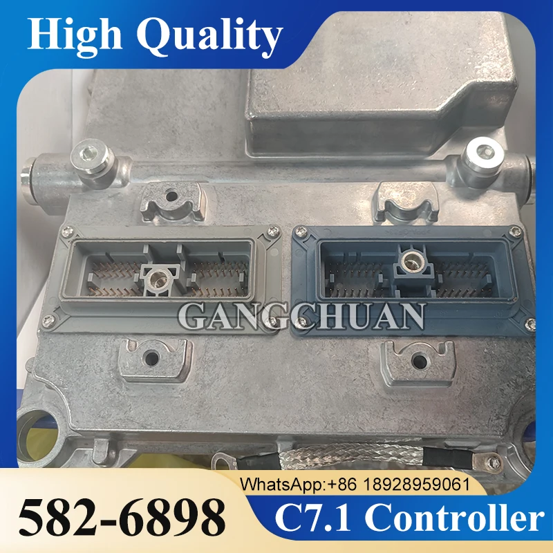 C7.1 Engine Controll 582-6898 5826898 ECU Control Unit for Caterpillar E320D 320D Excavator Parts