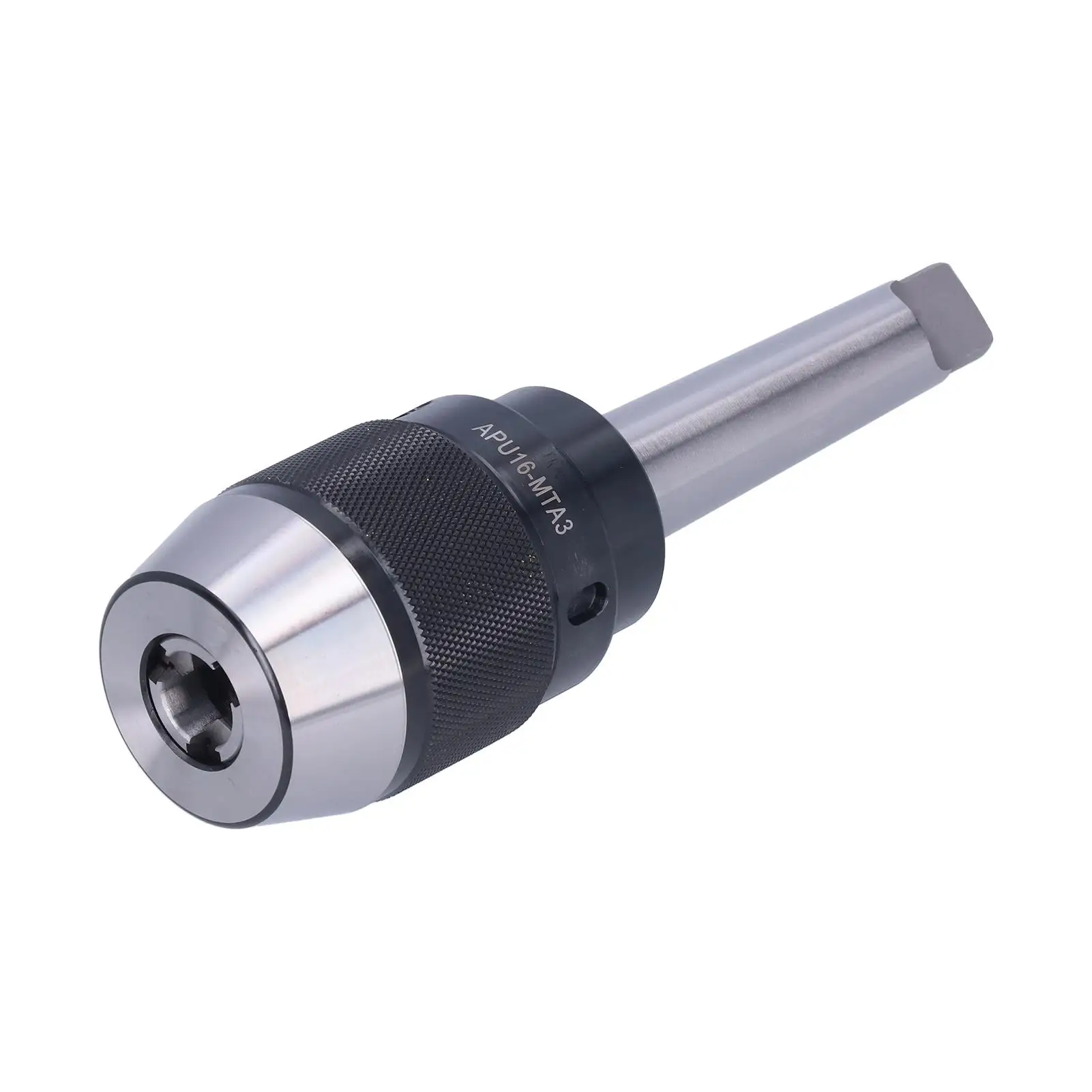 Keyless Self-Tightening Drill Chuck Arbor 1-16mm APU16-R8 M12 MT3 MTA4 for Versatile Drilling & Lathes