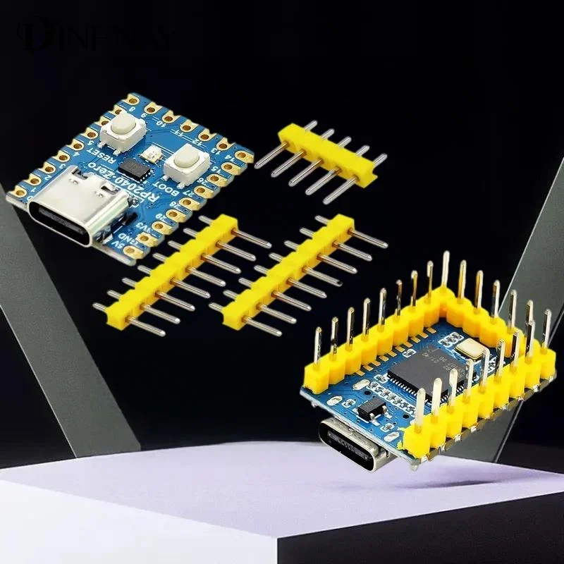 Per Raspberry PI RP2040-Zero Scheda di sviluppo microcontrollore PICO Scheda madre Processore Dual Core Mini microcontrollore