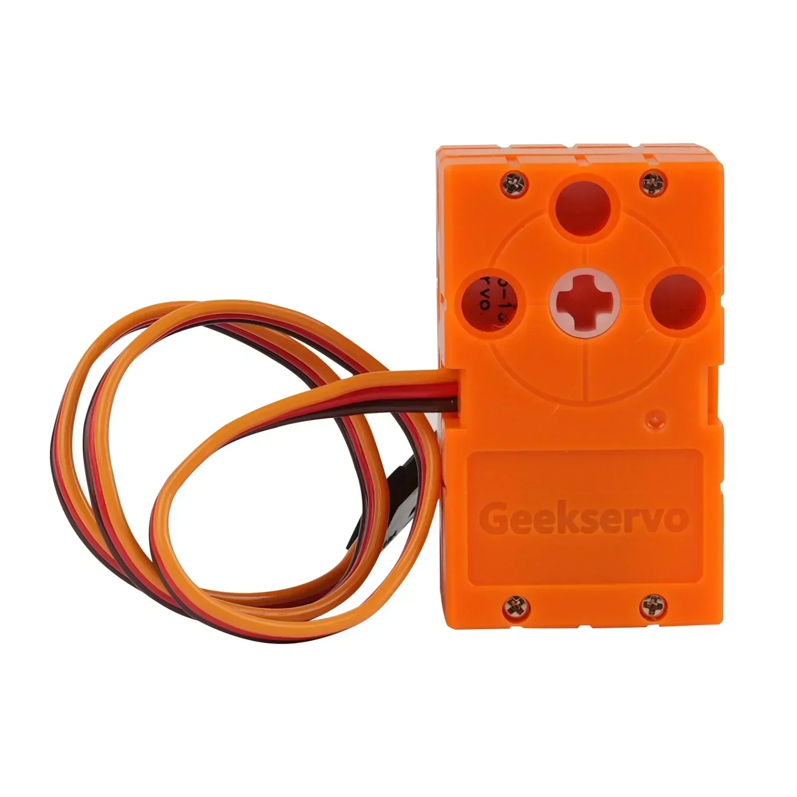 Geekservo مؤازرة صغيرة قابلة للبرمجة 2P/3P سلك دوران 360 درجة متوافق مع مكعبات البناء القياسية Microbit Raspberry Pi