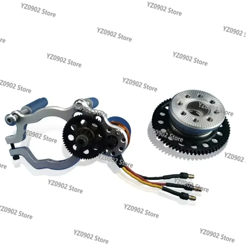 محرك طائرة NGH GTT70 70CC ثنائي الأشواط RC مع محرك كهربائي أوتوماتيكي ذاتي التشغيل 2 أسطوانة محرك قوي للتحكم عن بعد Pla #2