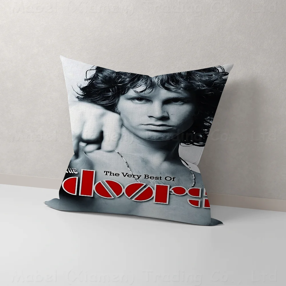 Doors Jim Morrison Pillow Cover Sofa Cushion Cover Home Room Decoration Children Gift