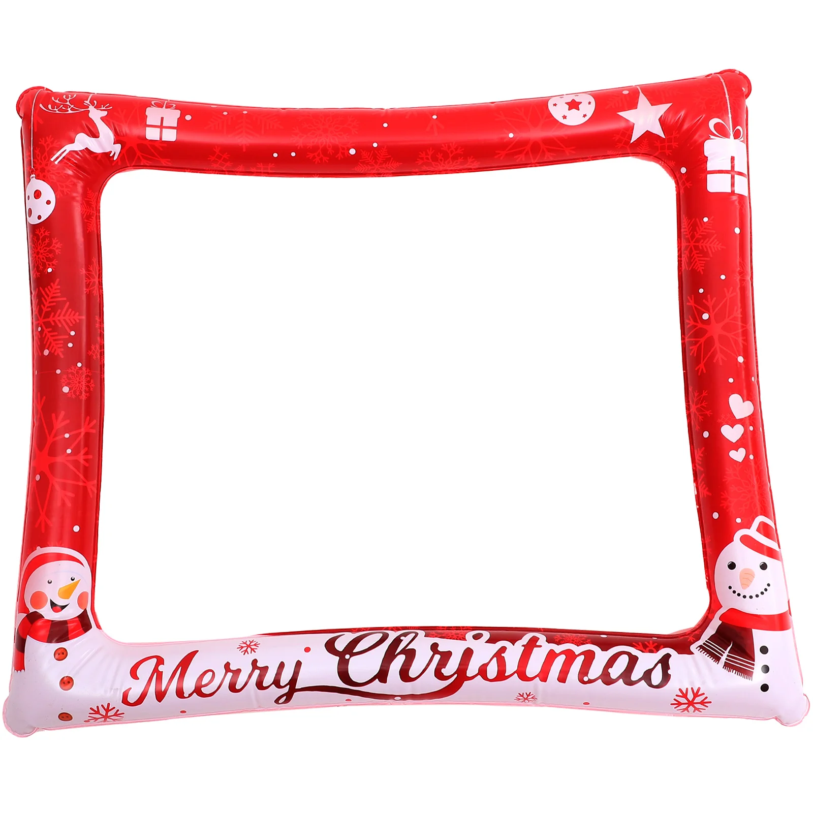 

Christmas Party Prop Pvc Photo Selfie Inflatable Photo Frame Frame Selfie Picture PVC Decor Supplies Festive Celebration