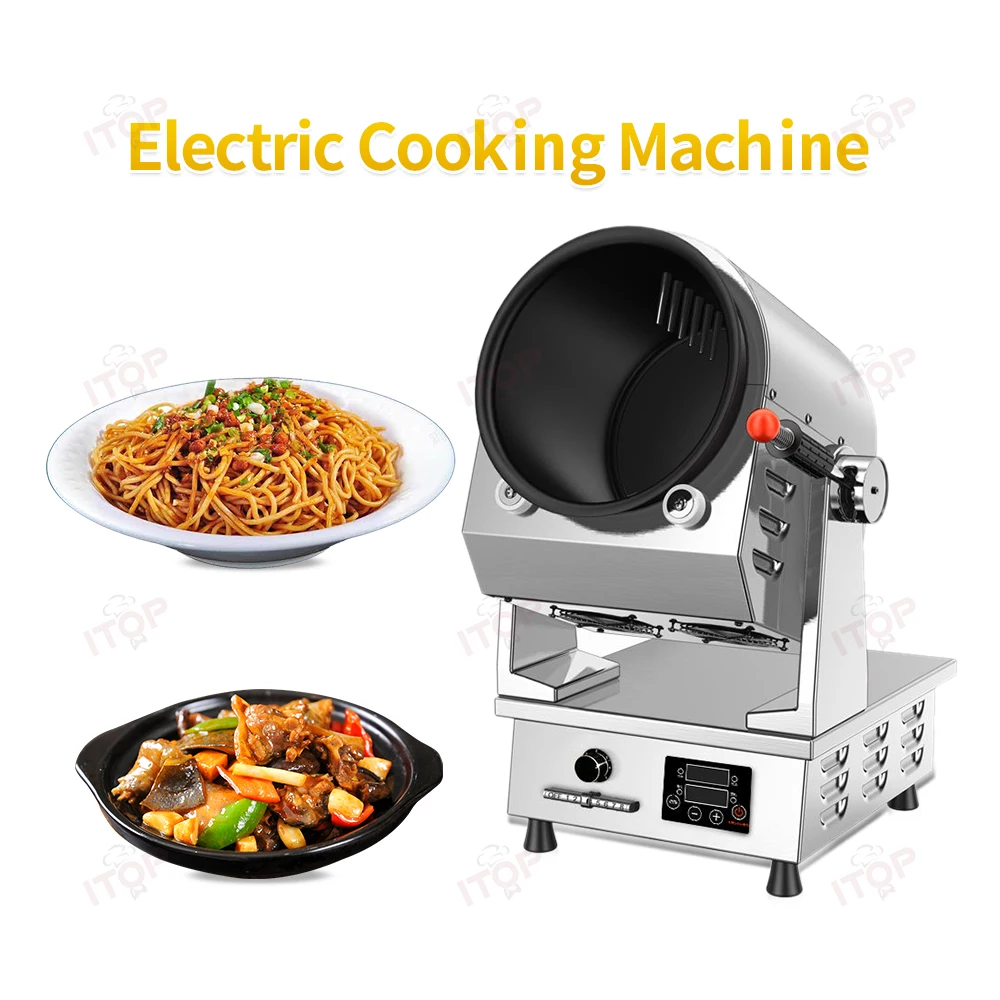 STLF JW Newest Fried Rice Making Machine Kitchen Equipment Cooking Robot for Restaurant
