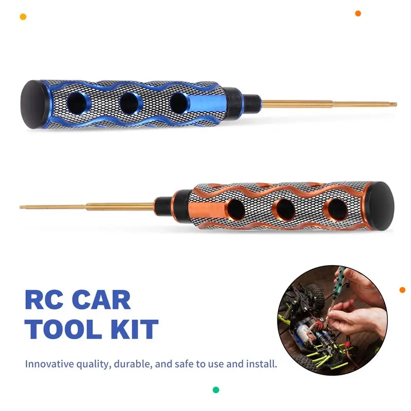 Für Renndrohnen, Flugzeuge, Autos, Boote, RC-Teile Kompatibles Sechskant-Schraubendreher-Set 1,5mm 2,0mm 2,5mm 3,0mm Sechskant-Werkzeugset