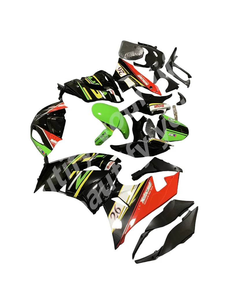 Aftermarket body parts fairings for Kawasaki Ninja 636 ZX6R 09 10 11 12 green black red fairing kit ZX-6R 2009 2010 2011 2012