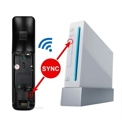 Imagen 2 del producto Mando a distancia inalámbrico 2 en 1 Compatible con Nintendo Wii/Wii U con Motion Plus Bluetooth Gamepad Controle para Wii Nunchu