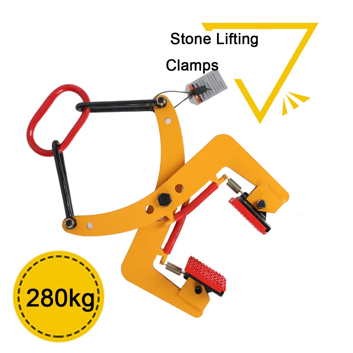 280/500 كجم لوحة رافعة المشبك حجر العارضة كوربستون كماشة الرصيف إزاحة كماشة كوربستون العارضة رافع #2