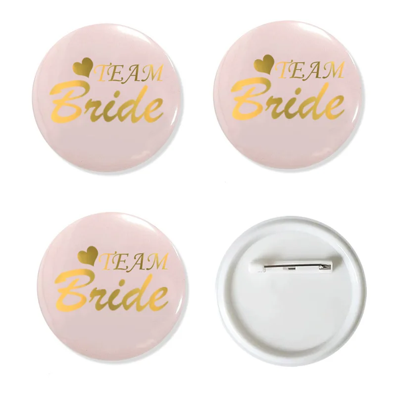 12Pcs Bride To Be Badge addio al nubilato decorazioni per feste di addio al nubilato addio al nubilato Mr Mrs bomboniere accessori per la sposa