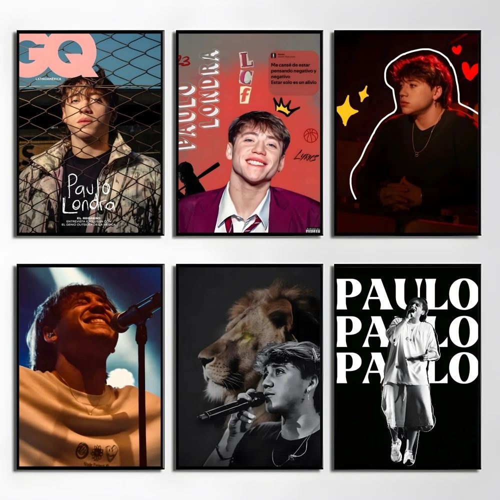 

Rapper Singer P-Paulo Londra Poster Elegant And Affordable Wall Art Stickers For Dormitory Living Room And Bedroom Spaces