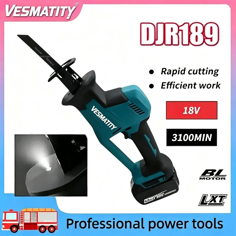 scie-a-decouper-le-bois-et-le-metal-sans-fil-rechargeable-djr189-sans-balais-portable-electrique-a-mouvement-alternatif-compatible-avec-les-batteries-makita