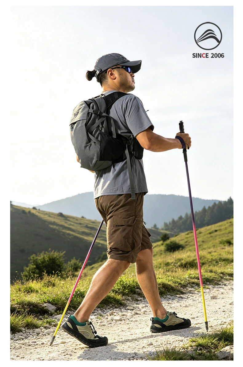 BISINNA Camping-Rucksack 20L Ultraleichter Wasserdichter Wanderrucksack für Männer und Frauen Outdoor Radfahren Reisen Klettern Tasche – Detail 16