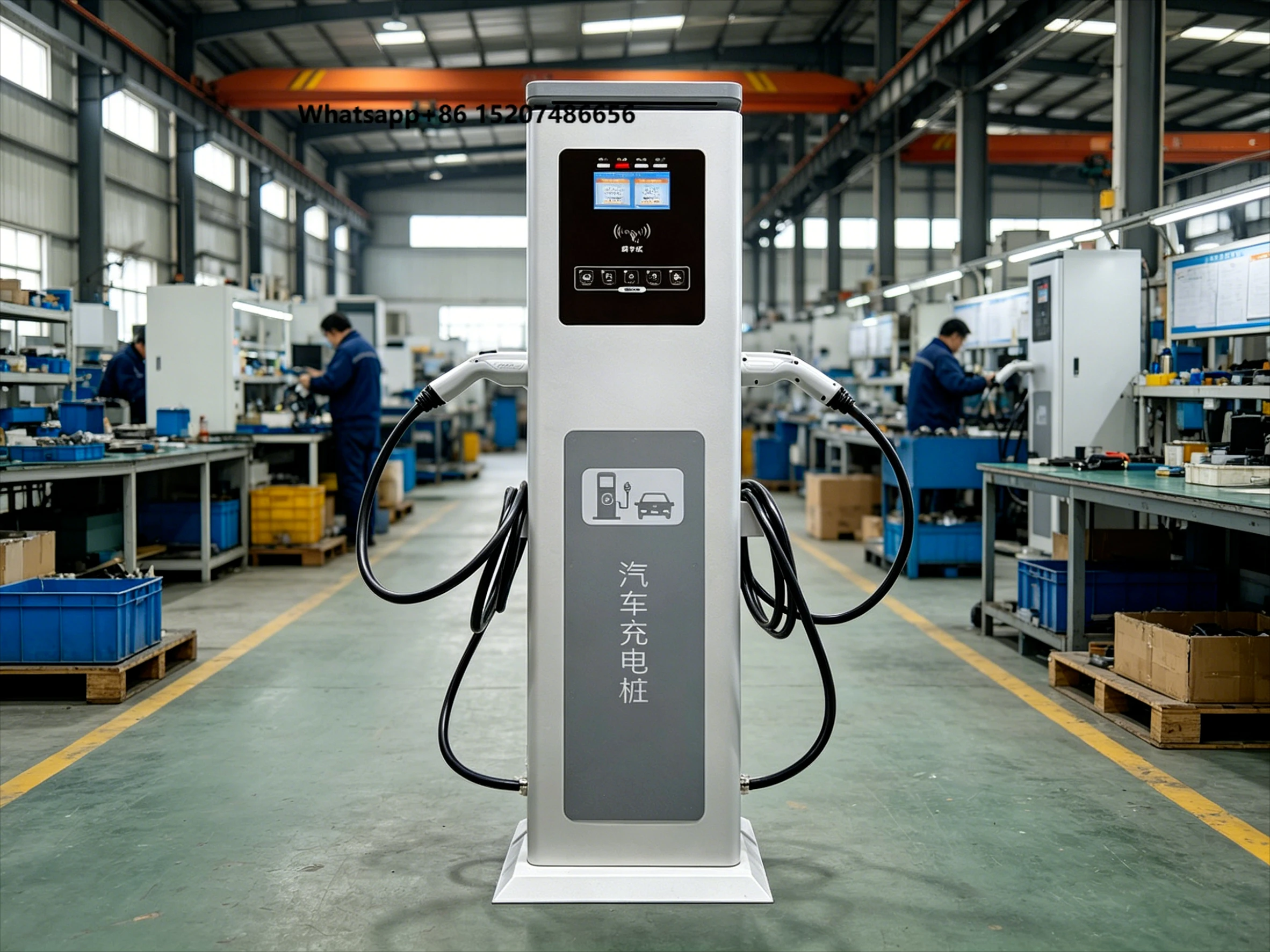 Supports Plug and Charge Function Popular Car Charging Pile, Intelligent DC Charger