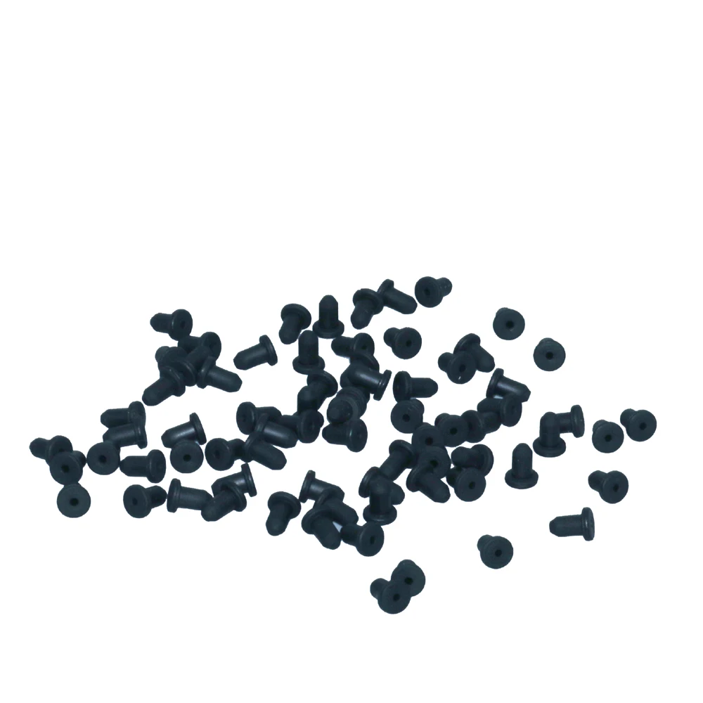 100 Pcs Cartridge Rubber Seal Cap Plug for HP 45 T1704K JS12 10 2790K FOL13B G1309S+ 2588 Cartridge