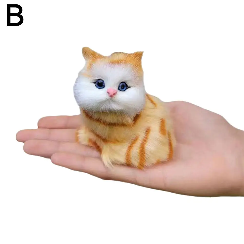 Brinquedos de gatinho de pelúcia fofos que podem andar de casca simular e mover brinquedos de pelúcia brinquedos infantis delie p4j8