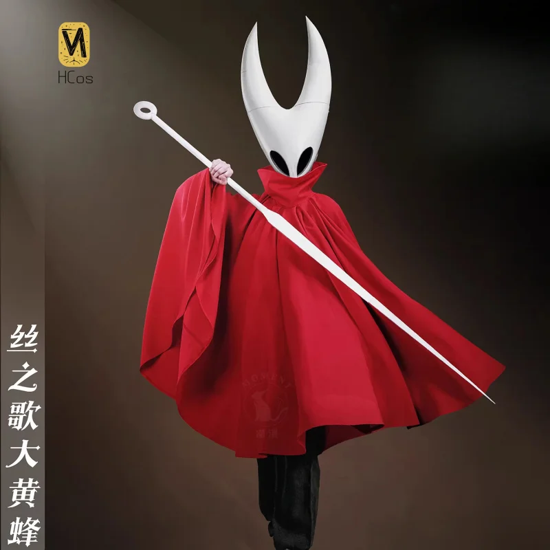 

Костюм для косплея HCos Hollow Knight: Silksong Hornet, игровая аниме-форма для вечеринок, одежда для ролевых игр на Хэллоуин