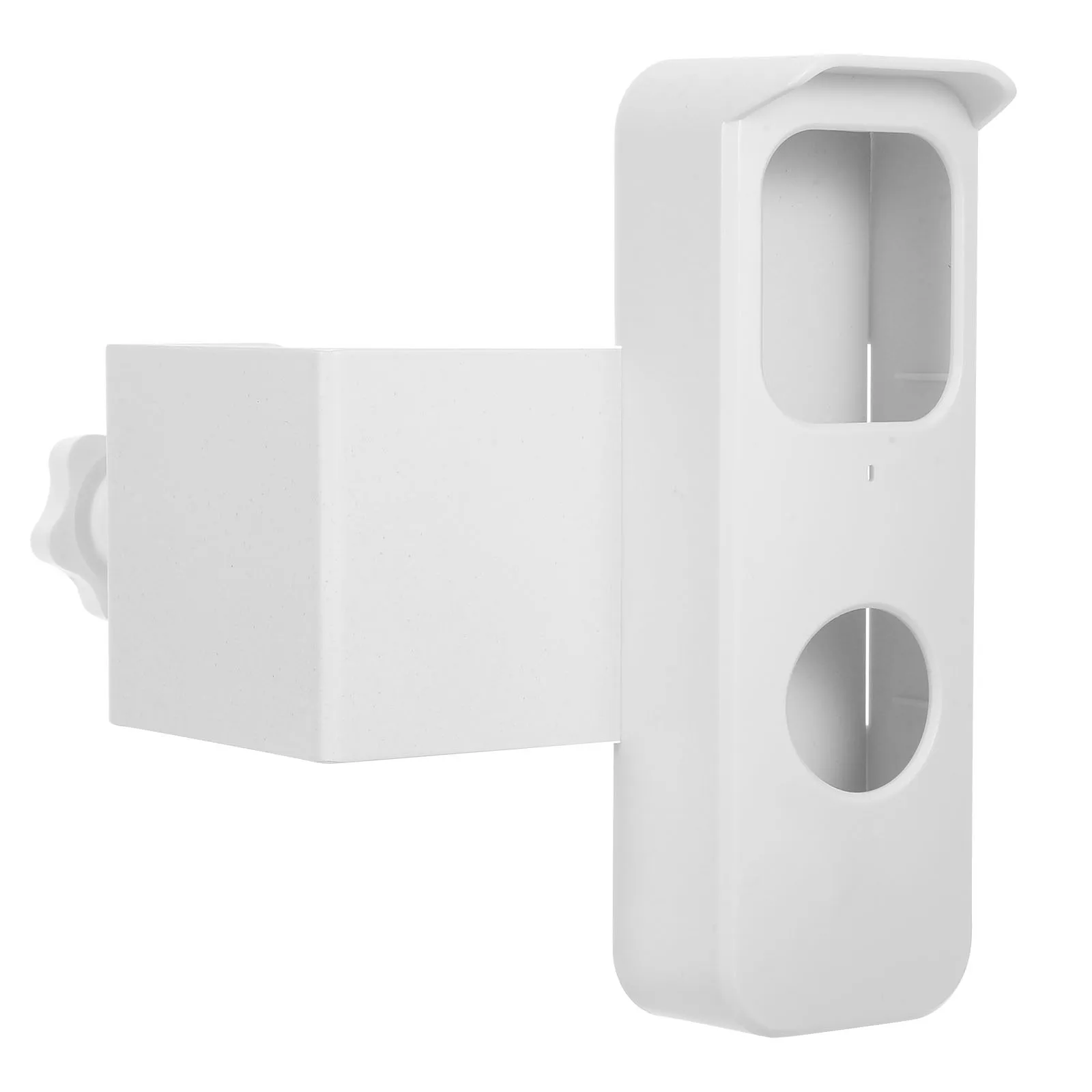 

No-Drill Doorbell Holder Anti-Theft Rainproof Mount for Smart Doorbells Weather-Resistant Compact Design for Home and Apartment