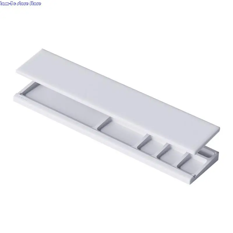 D0UA Keyboard Wrist Rest Pad Support with Desktop Partition Storage Case Ergonomic