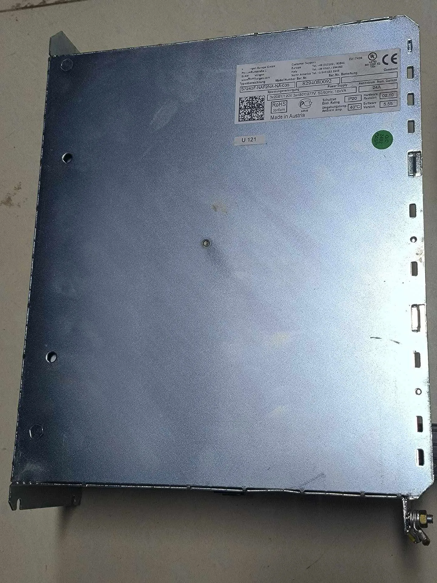 S7240F-NAF2NA-NA-035 Servoazionamento per Kollmorgen